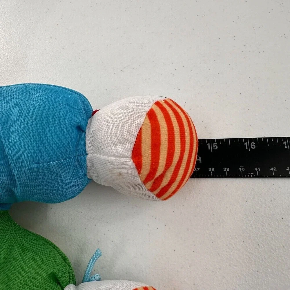 Gabi Toy Carlcow Educational Bear Plush Snap Button & Zipper 16